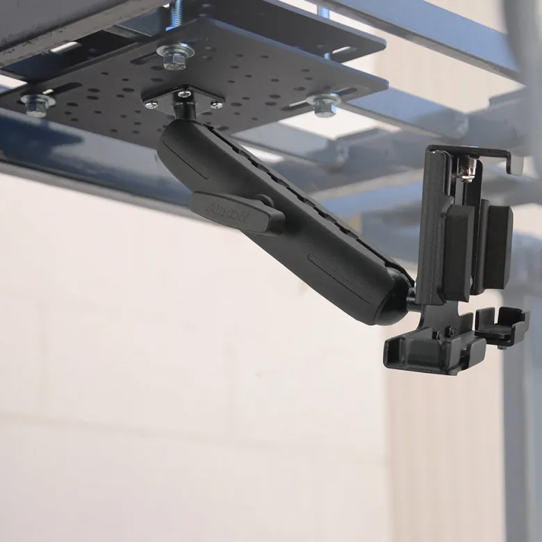 LockVise™ Metal Locking Overhead Guard Tablet Mount with 8.5" Metal Robust™ Shaft
