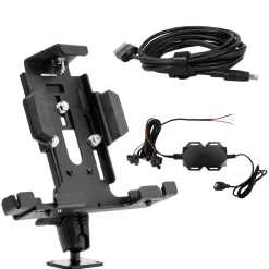 LockVise™ Metal Locking Tablet Mount Bundle with USB and Quick Hardwire Adapter