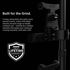 LockVise™ POS Locking Tablet Mount with Triple Tablet Holders