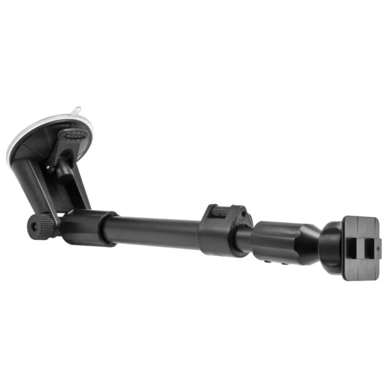 Long Arm Windshield Suction Mounting Pedestal with Dual-T Pattern