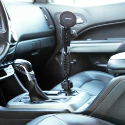 Magnetic Phone Holder with Cup Holder Mount and Dual 25mm Shaft Arm – MagSafe Compatible