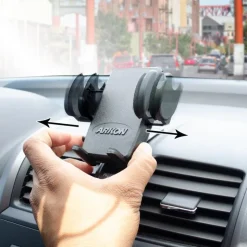 Mega Grip™ Car Phone Holder with Adhesive Mount for iPhone, Galaxy, and Note