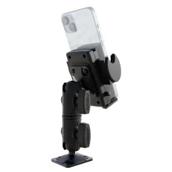 Mega Grip™ Phone Drill Base Mount with Double Socket Swivel Arm
