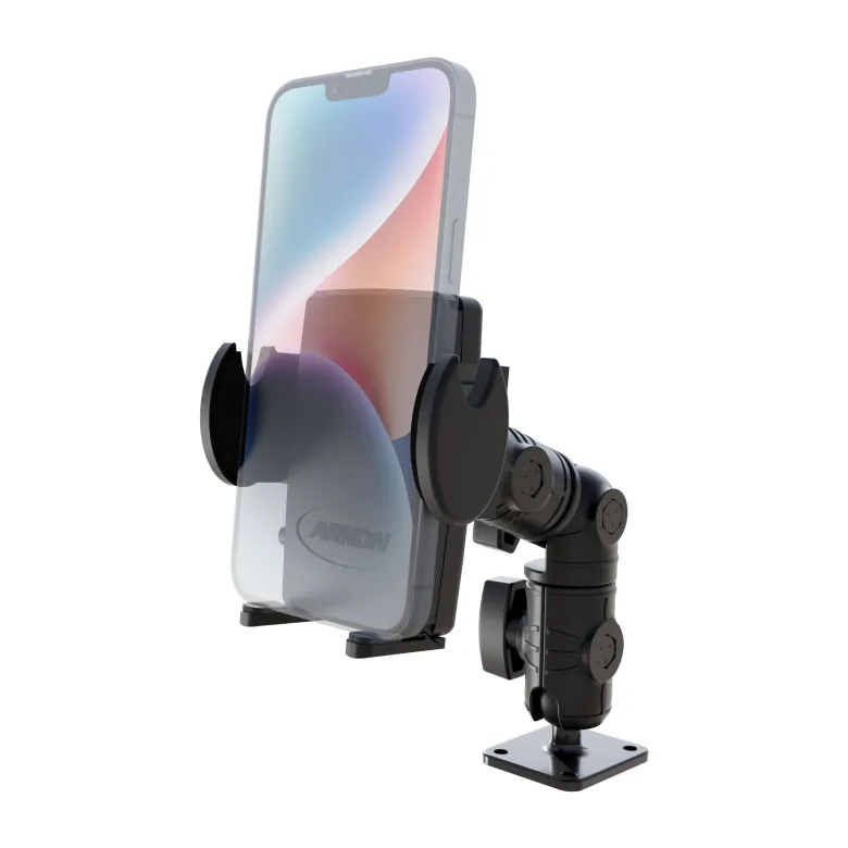 Mega Grip™ Phone Drill-Base Mount with Ratchet Arm