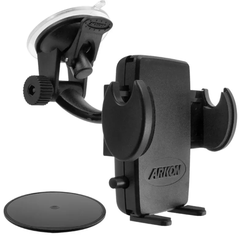 Mega Grip™ Phone Holder with Windshield and Dash Car Mount