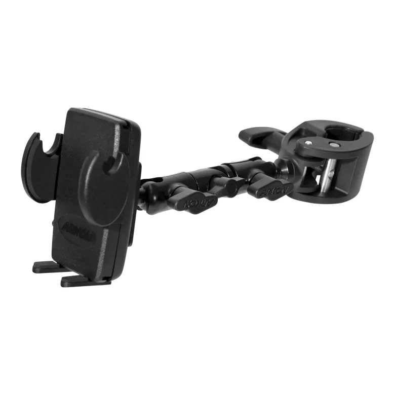 Mega Grip™ Phone Holder with Heavy-Duty Clamp Mount - 20mm Compatible