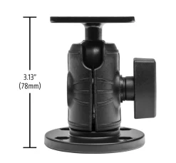 Metal AMPS Mounting Pattern with OCTO™ Round Drill-Base Mount