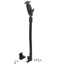 Metal Car or Truck Seat Rail or Floor Mount - Dual-T Compatible