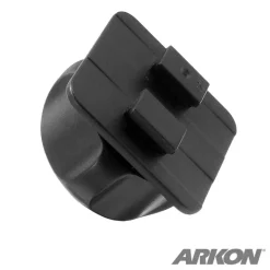 22mm Ball to Dual T-Tab Adapter for Dual T-Slot Pattern Smartphone and Tablet Holders