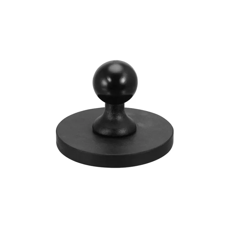 65mm Diameter Round Heavy-Duty Magnetic Base with 25mm (1 inch) Ball