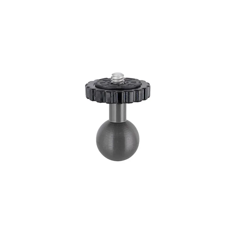 20mm Metal Ball to 1/4"- 20 Camera Bolt Adapter