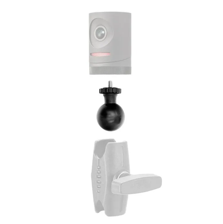 38mm Swivel Ball to 1/4" - 20 Camera Mounting Bolt Adapter