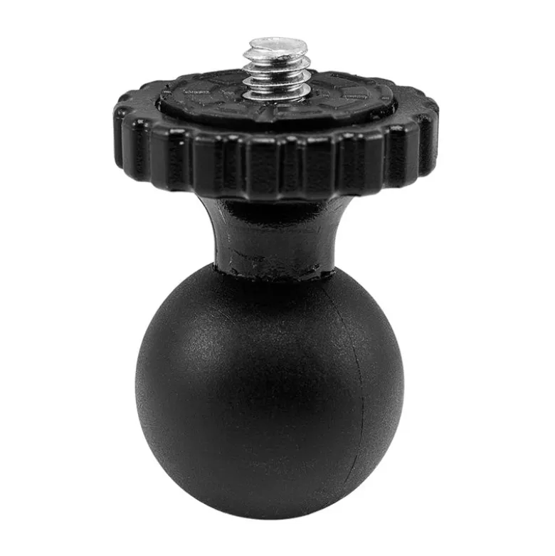 25mm Swivel Ball to 1/4"-20 Camera Mounting Bolt Adapter