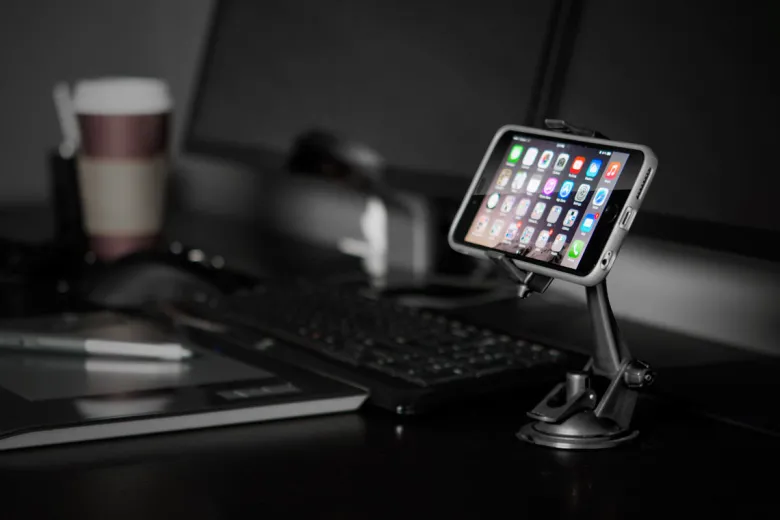 Mobile Grip 2 Phone Car Mount with Sticky Suction