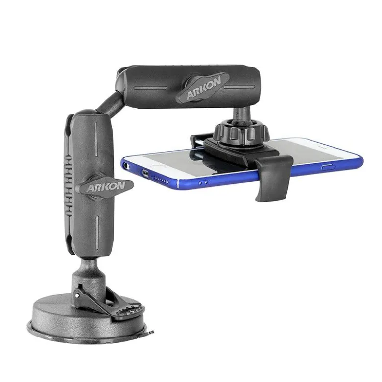 Mobile Grip 5 Robust Phone Mount Holder for iPhone, Galaxy, and Note
