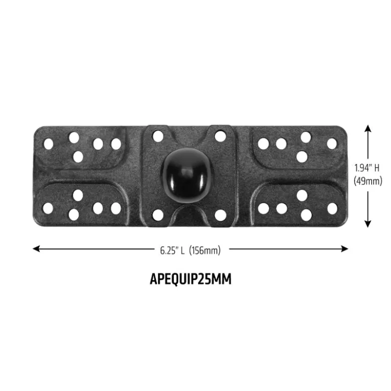 Mounting Plate - 25mm (1 inch) Ball Compatible