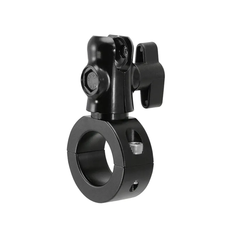 Premium Aluminum Motorcycle Handlebar Mount Pedestal - 20mm Ball Compatible