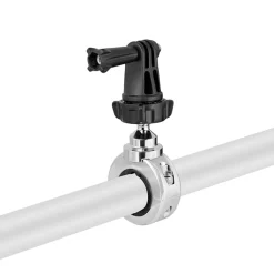 Premium Aluminum Motorcycle Handlebar Mount for GoPro Action Cameras