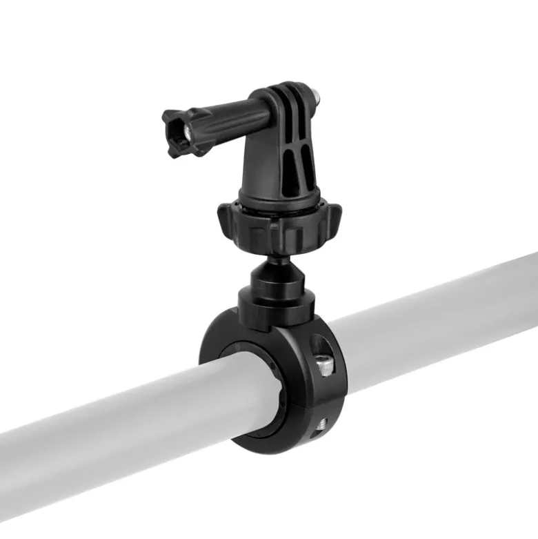 Premium Aluminum Motorcycle Handlebar Mount for GoPro HERO Action Cameras