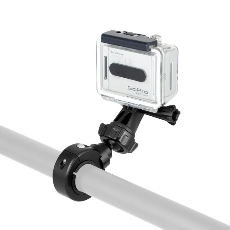 Premium Aluminum Motorcycle Handlebar Mount for GoPro HERO Action Cameras