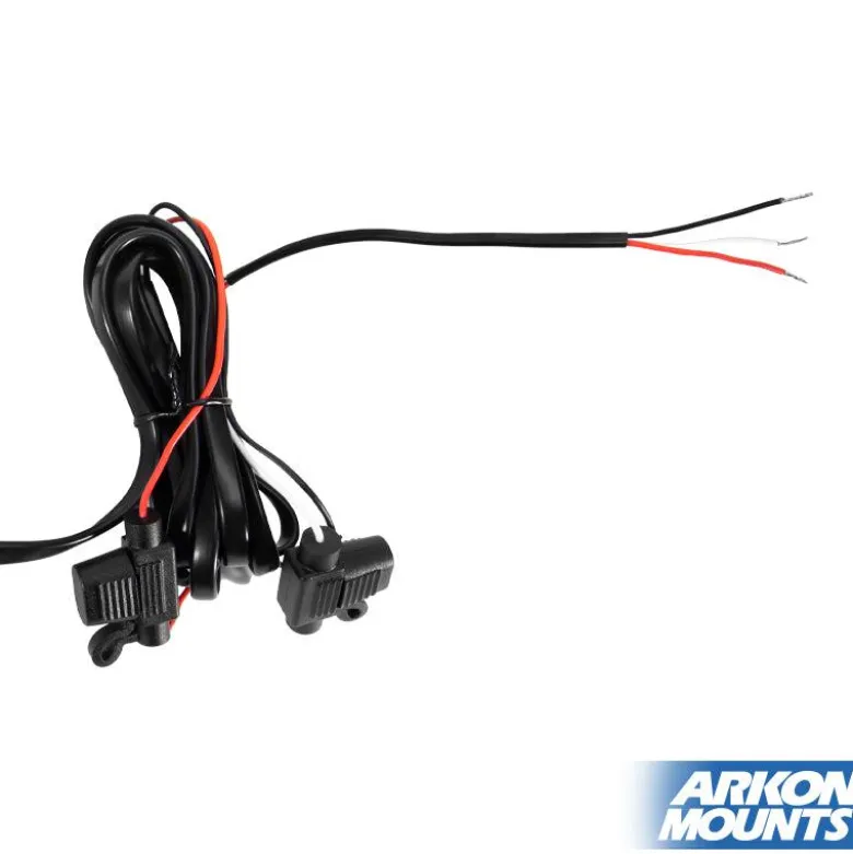 Quick Charge Hardwire Vehicle Power Adapter with In-Line Fuse