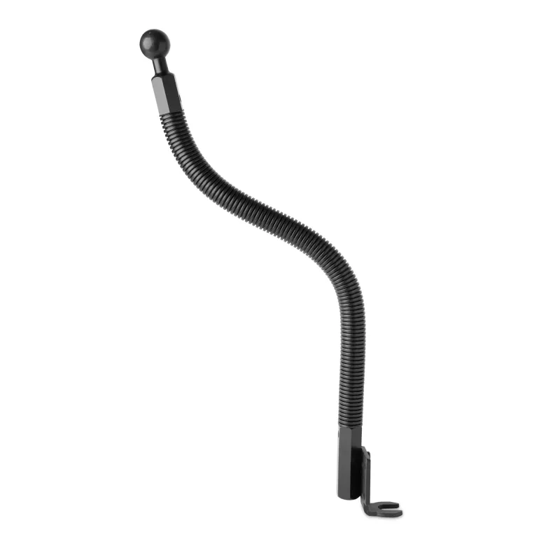 18" Gooseneck Seat Rail Mount - 25mm ball compatible