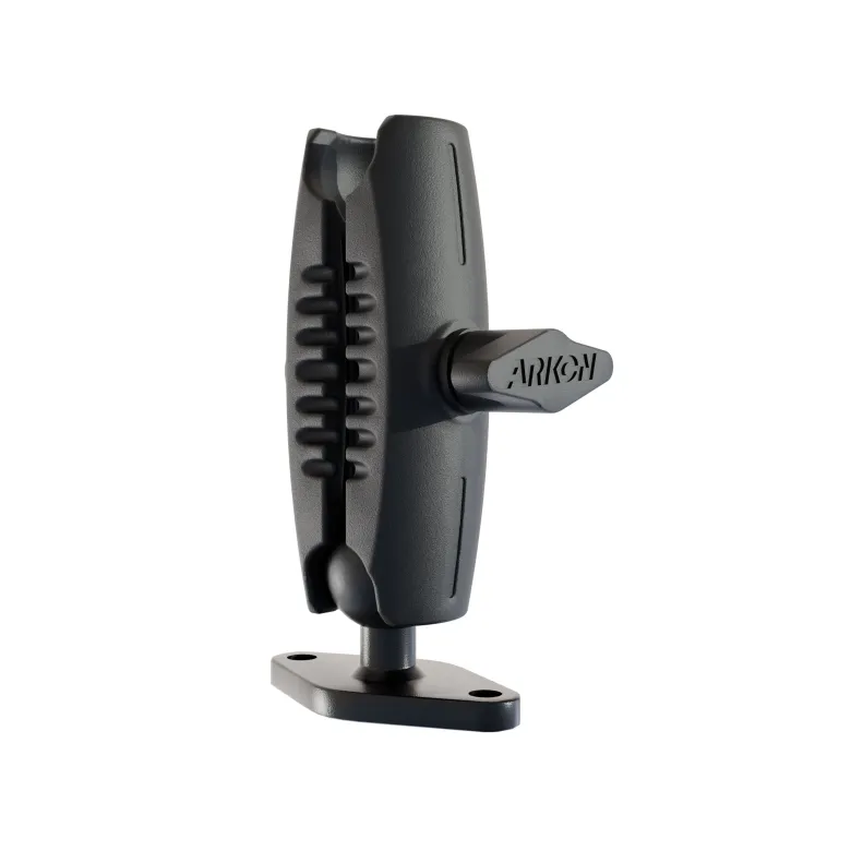 3.75" Shaft Arm Pedestal with Diamond Drill-Down Base