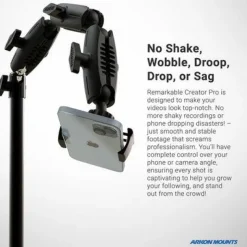 Remarkable Creator™ Pro Stand with Clamp Base