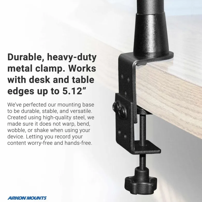 Remarkable Creator™ Studio Mount - Overhead Camera Mount. Includes Camera, Tablet, and Phone Holder