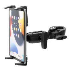 RoadVise Clamp Mount with Slim-Grip® Tablet Holder and Shaft Arm Extension