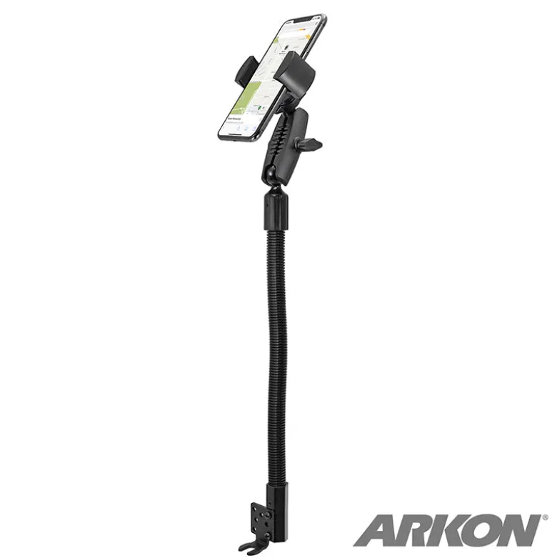 RoadVise® Heavy-Duty Seat Rail or Floor Phone Mount