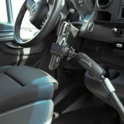 RoadVise® Heavy-Duty Seat Rail or Floor Phone Mount