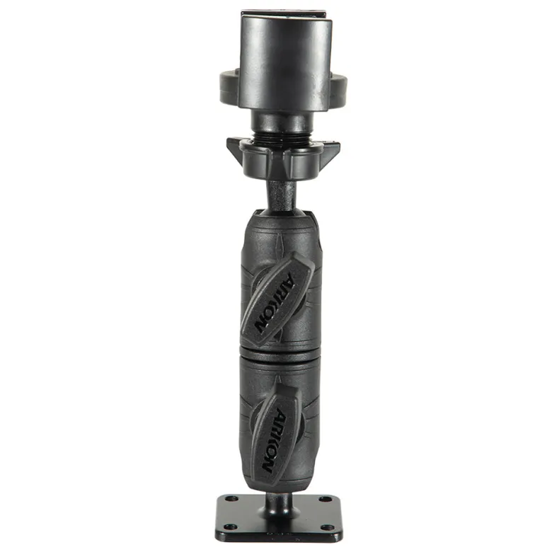 RoadVise® Holder with Double Socket Arm and Drill-Base Mount