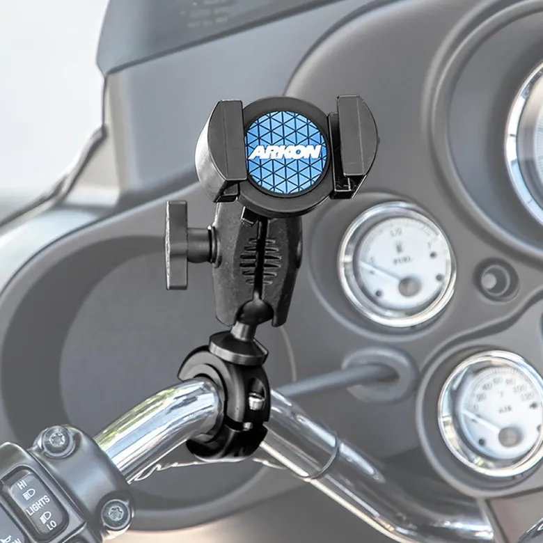 RoadVise® Phone Holder with Aluminum Handlebar Mount and 2.75" Shaft