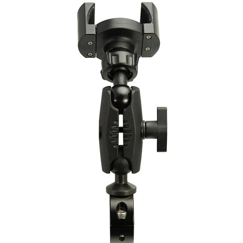 RoadVise® Phone Holder with Aluminum Handlebar Mount and 2.75" Shaft
