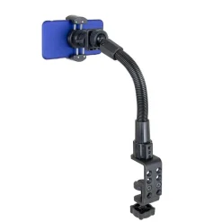 RoadVise® Phone Holder with Clamp Mount and 12 inch Gooseneck
