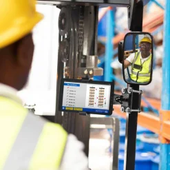 RoadVise® Ultra Forklift Front Guard Phone and Tablet Mount