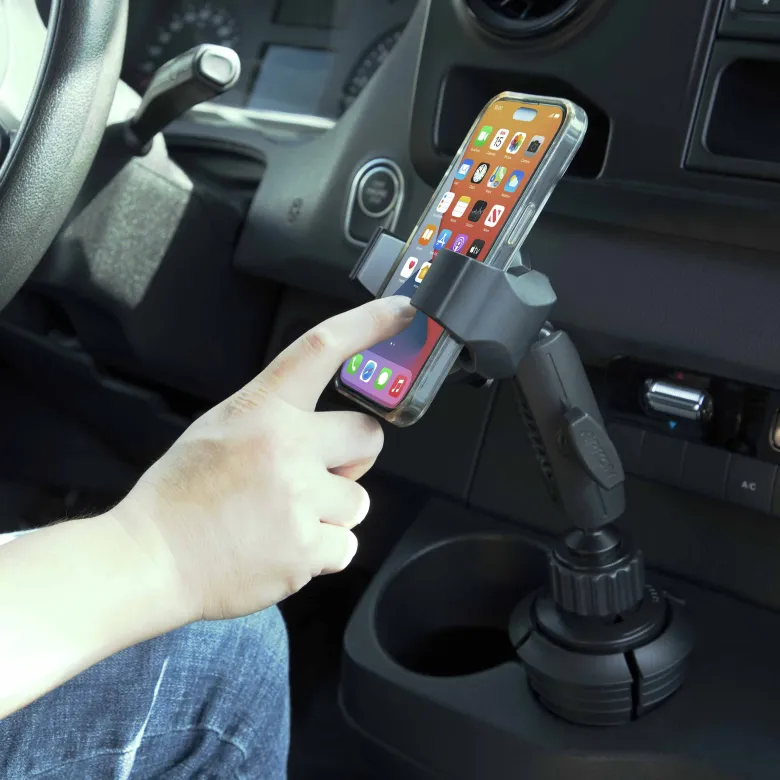 RoadVise® Ultra Holder with Cup Holder Mount