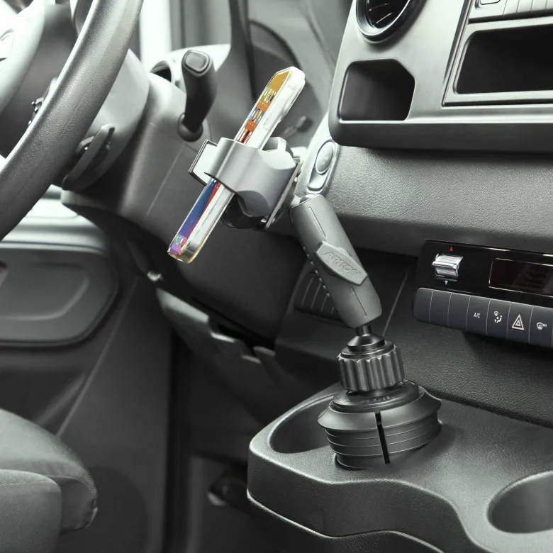 RoadVise® Ultra Holder with Cup Holder Mount
