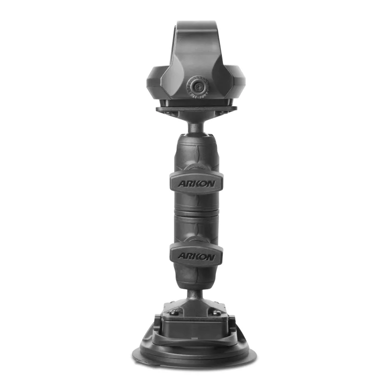 RoadVise® Ultra Holder with Double Socket Arm and Suction Mount