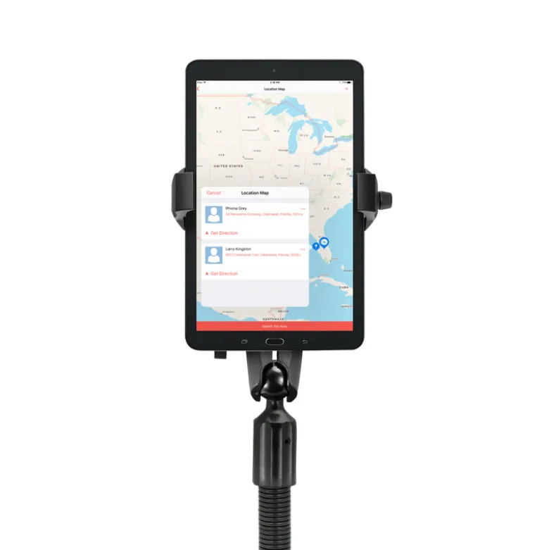 RoadVise® Ultra Holder with Heavy-Duty Seat Rail Mount