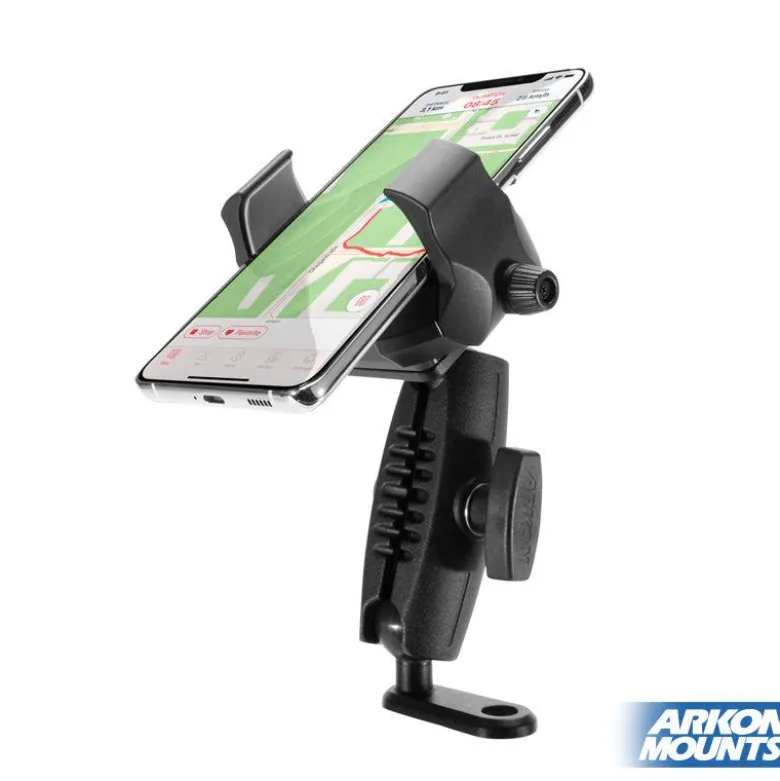 RoadVise® Ultra Motorcycle Handlebar Mirror Pinch Bolt Stem Phone and Tablet Mount