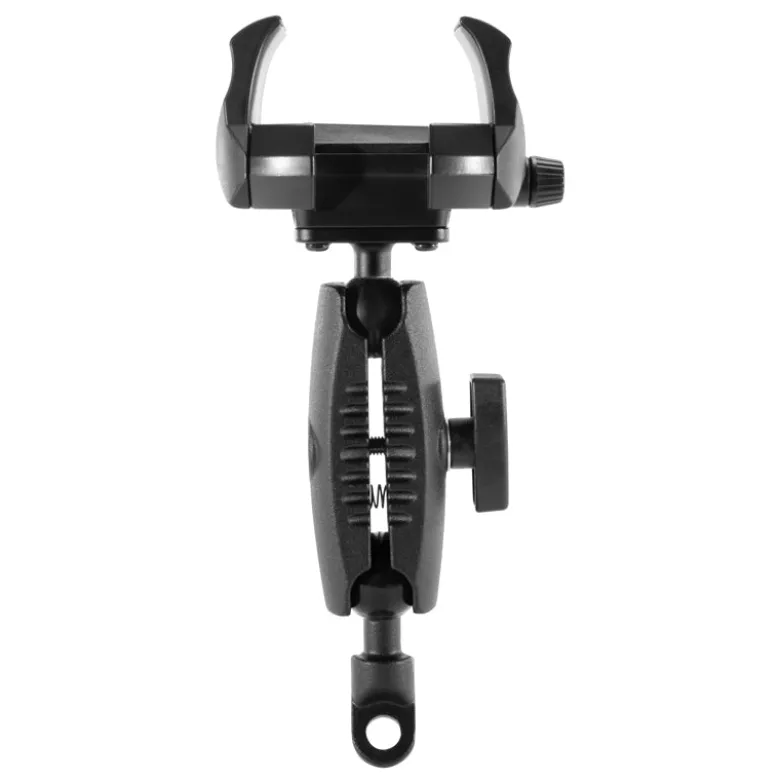 RoadVise® Ultra Motorcycle Handlebar Mirror Pinch Bolt Stem Phone and Tablet Mount
