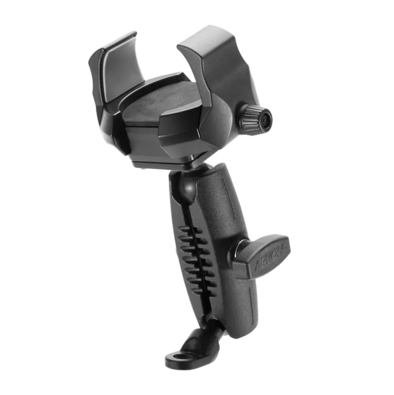 RoadVise® Ultra Motorcycle Handlebar Mirror Pinch Bolt Stem Phone and Tablet Mount
