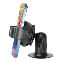 RoadVise® Ultra Phone and Tablet Holder with Adhesive Base and 2” Shaft Arm