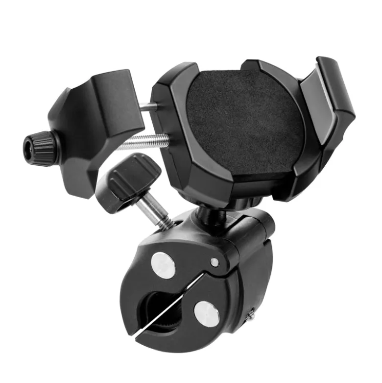 RoadVise® Ultra Phone and Tablet Clamp Post Mount for Handlebars and Posts