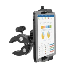 RoadVise® Ultra Phone and Tablet Clamp Post Mount for Handlebars and Posts