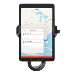 RoadVise® Ultra Premium Aluminum Motorcycle Handlebar Phone and Tablet Mount with Extension