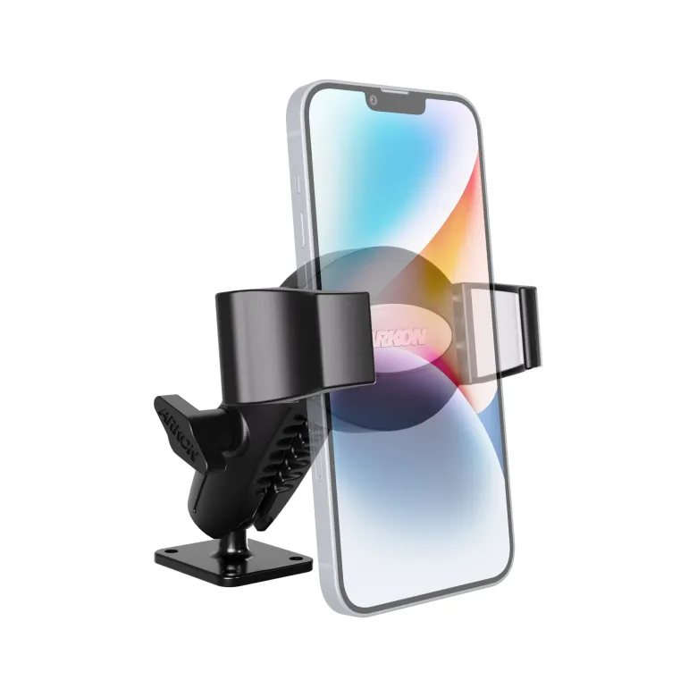 RoadVise® Ultra Pro Phone Holder 5” AMPS Drill-Base Mount