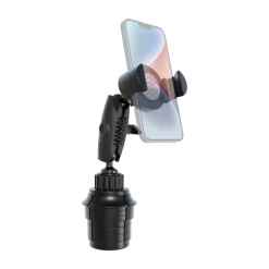 RoadVise® XL Cup Holder Phone and Midsize Tablet Mount for iPhone, Galaxy, and Note